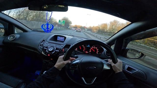 FORD FIESTA ST | FIRST DRIVE WITH NEW EXHAUST! смотреть онлайн
