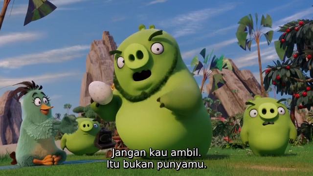 The Angry Birds Movie but only Leonard Mudbeard is on screen смотреть онлайн