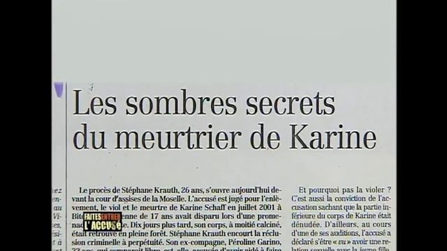 Faites entrer l'accusé : Stéphane Krauth - le meurtre de Karine Schaaf смотреть онлайн
