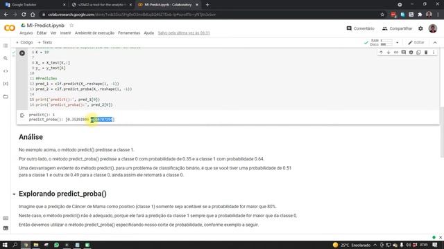 Diferença entre predict() e predict_proba() da biblioteca Scikit-Learn смотреть онлайн