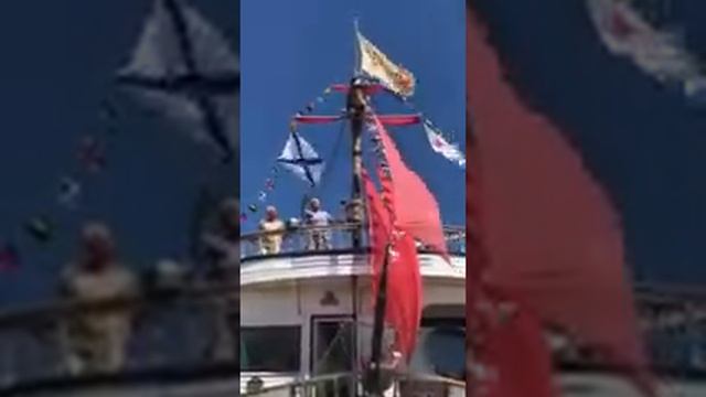 Праздник День Военно-Морского Флота на Корабле 