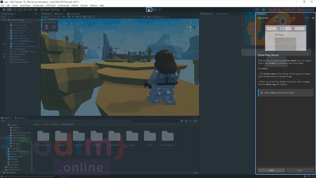 Урок 2.3 Lego #Курс по обучению разработки игр в среде Unity от школы Codim.online смотреть онлайн