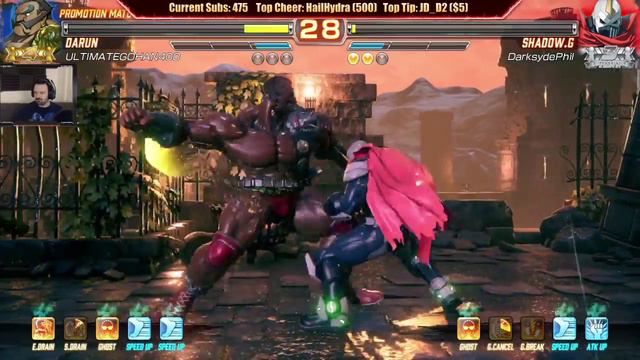 Fighting EX Layer Launch MP pt12 - Darun vs. Shadow G. смотреть онлайн