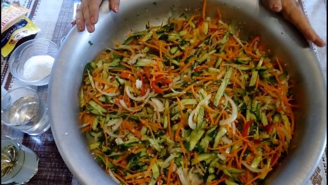 Самые вкусный Салат "Огурцы по корейски" Лёгкий рецепт ! смотреть онлайн