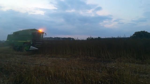 Уборка гречки, найми, 1,5 з гектара. смотреть онлайн