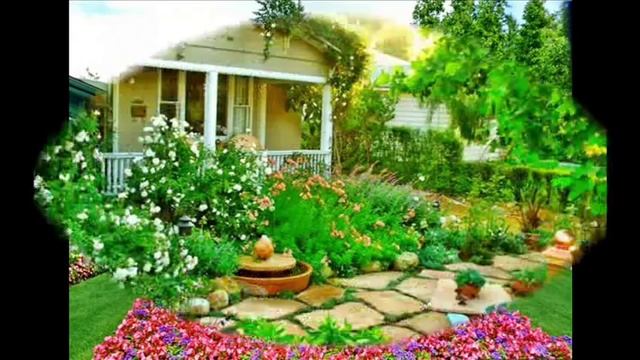 Яркие цветники украсят ваш сад! Красивые идеи для дачника смотреть онлайн