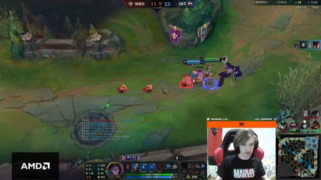 Nemesis + Mikyx + Thebausffs + Crownie + Elite500 | Clash dream team Game 3 смотреть онлайн