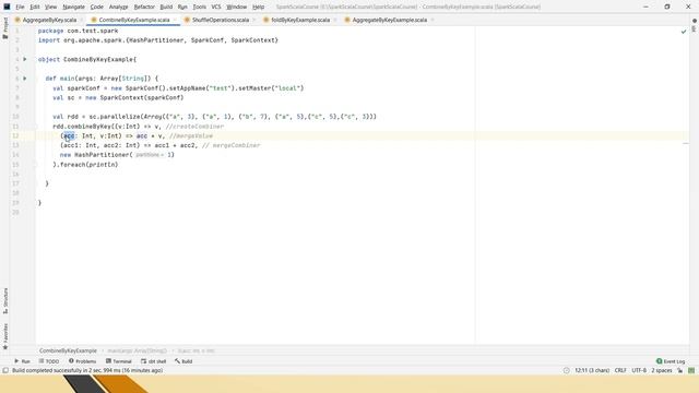 CombineByKey | Spark with Scala | Shuffle Operation - Part 4 смотреть онлайн