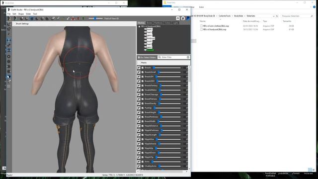 Skyrim Using Mod CBBE 3BA already converted to Bodyslide and Converting to BHUNP (2022) Video II смотреть онлайн