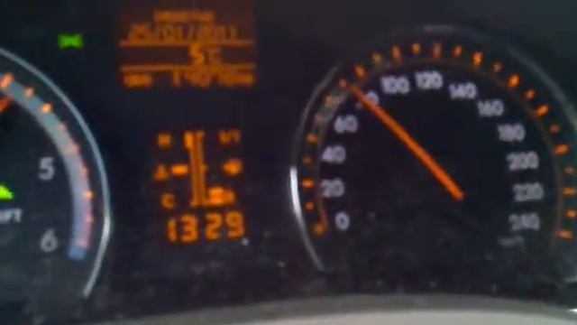 Toyota Avensis 2.2 D-4D DPF Acceleration 0-100 смотреть онлайн