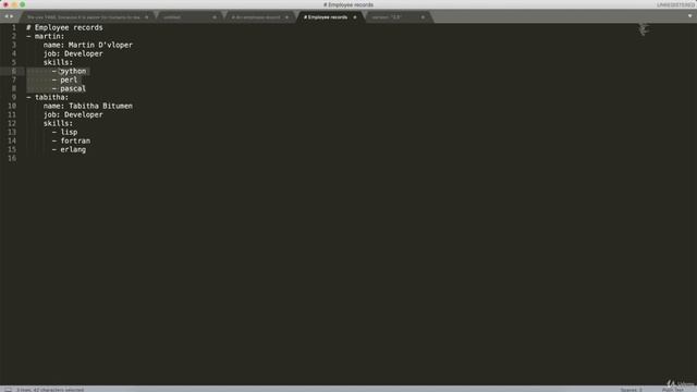 compose YAML Syntax смотреть онлайн