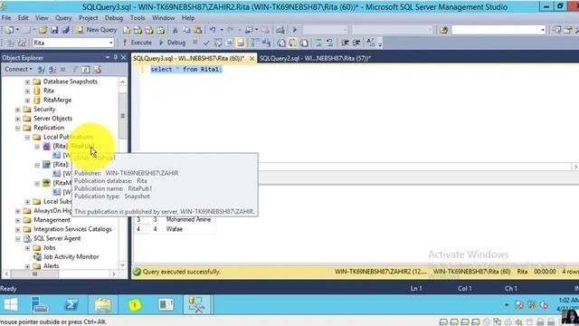 TP4 SQL SERVER: La Réplication смотреть онлайн