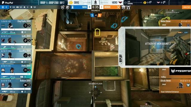 SANDBOX Gaming vs. Heroic // Six Jönköping Major - Group Stage - Day 2 смотреть онлайн