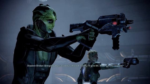 Mass Effect 2: The Shadow Broker about Thane (romance) смотреть онлайн