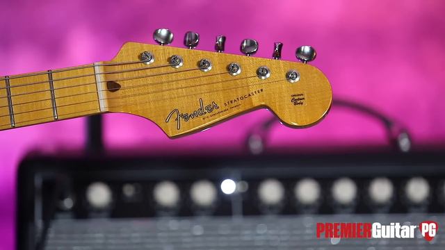 Review Demo - Fender Eric Johnson Thinline Stratocaster смотреть онлайн