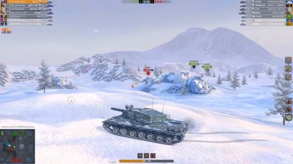 BZ-75, BZ-75 & T49 • WoT Blitz Gameplay