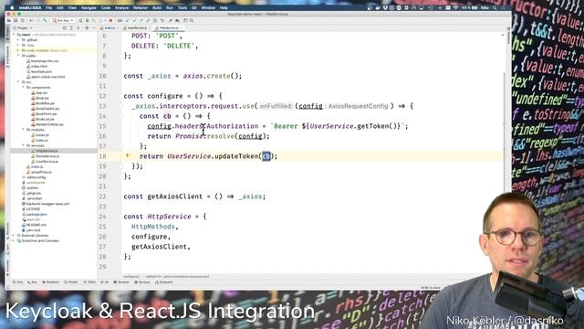 KEYCLOAK & React.JS - Part 1: How to, basic configuration & usage w/o 3rd party libs | @dasniko смотреть онлайн
