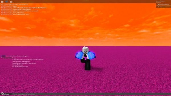 Roblox Script Showcase Episode#525/Jojo Super Rapid Gloves