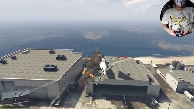 Airplane Boeing 747 400 Very Beautiful Flight Flight GTA 5 Ep 38