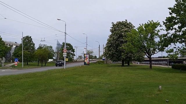Общественный транспорт?? г.Рига (Rīga) Public transport смотреть онлайн