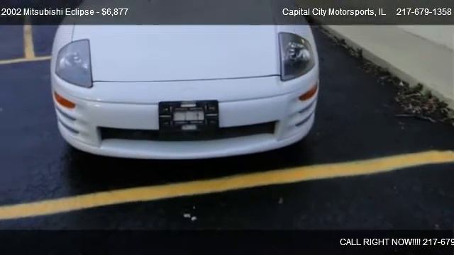 2002 Mitsubishi Eclipse GS - for sale in Springfield, IL 62703 смотреть онлайн