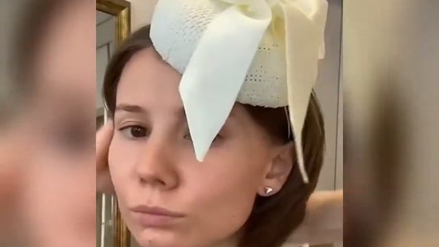 Как сделать свадебную шляпу таблетку своими руками #Shorts