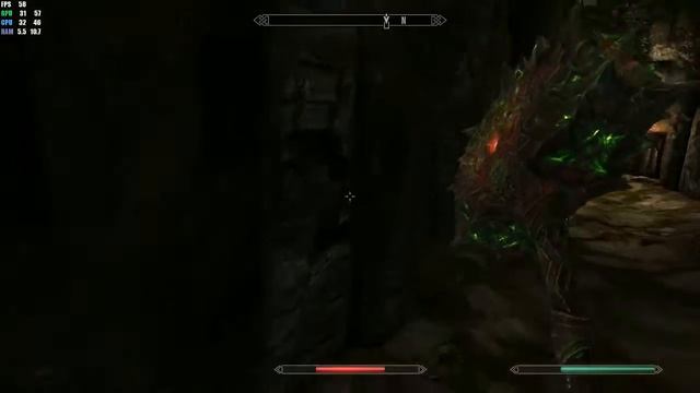 The Elder Scrolls V Skyrim - Проходим за орка #28 Драконий жрец показал кто здесь батя смотреть онлайн