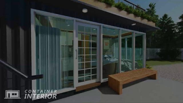 AWESOME SHIPPING CONTAINER HOUSE TOUR 20 FT смотреть онлайн