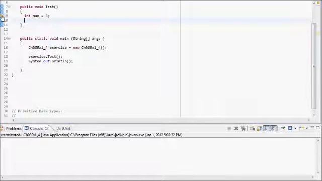Java Tutorial - Primitive Data Types смотреть онлайн