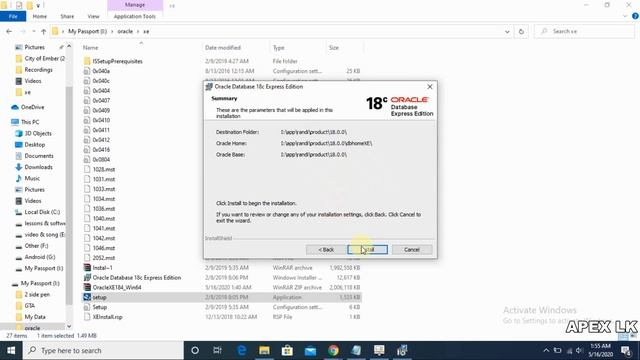Free Oracle Database for Everyone - Install Oracle Database XE 18.4 (18c) & Connect to sql Develope смотреть онлайн