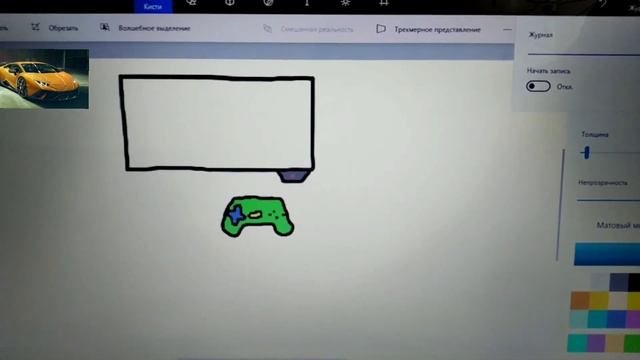 Как нарисовать приставку (ಠ_ಠ)━☆ﾟ.*･｡ﾟ . смотреть онлайн