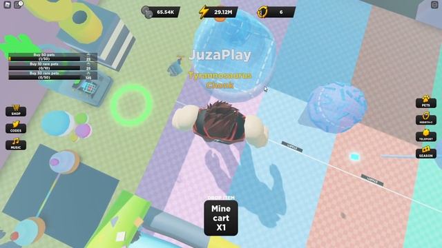 ПРОКАЧАЛ НУБИКА В НОВОМ ОБНОВЛЕНИИ СИМУЛЯТОР КАЧКА \ Strongman Simulator ROBLOX смотреть онлайн