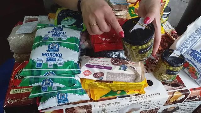 #покупки Обзор покупок. Покупка продуктов на дачу. смотреть онлайн