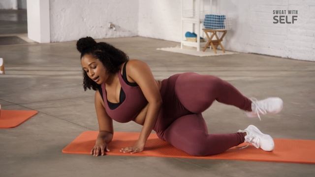 Beginner Mat Pilates - Lower Body - Class 2 | Sweat With SELF смотреть онлайн