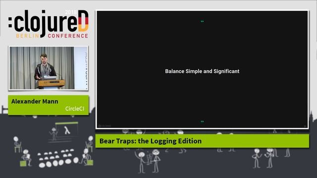 clojureD 2018: "Bear Traps: the Logging Edition" by Alexander Mann смотреть онлайн