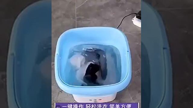 Складная стиральная машинка от Xiaomi #лайфхаки #купить #обзор смотреть онлайн