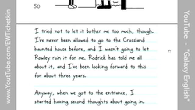 Разбор английского текста, "Diary of a Wimpy Kid" (05) смотреть онлайн