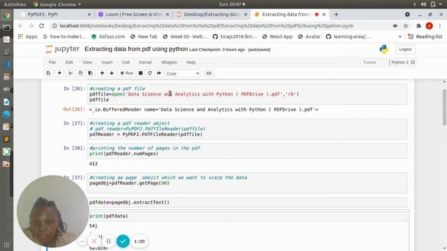 Extracting data from pdf using python смотреть онлайн