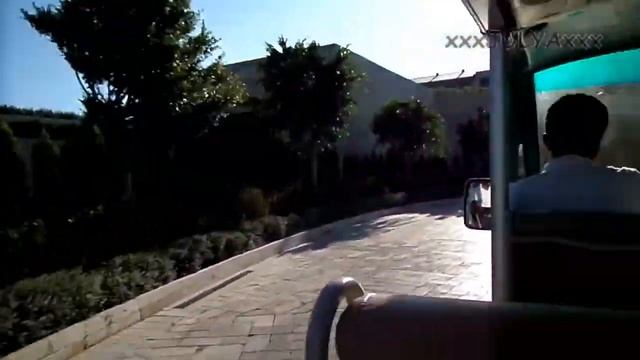 Regnum Carya Golf and SPA Resort - The trip from the beach to our villa - Поездка с пляжа смотреть онлайн