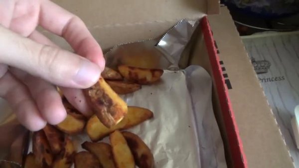 Пицца Хат Суприм (Pizza Hut) и картофель