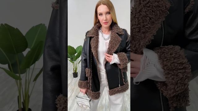 Дубленка демисезонная коричнева смотреть онлайн