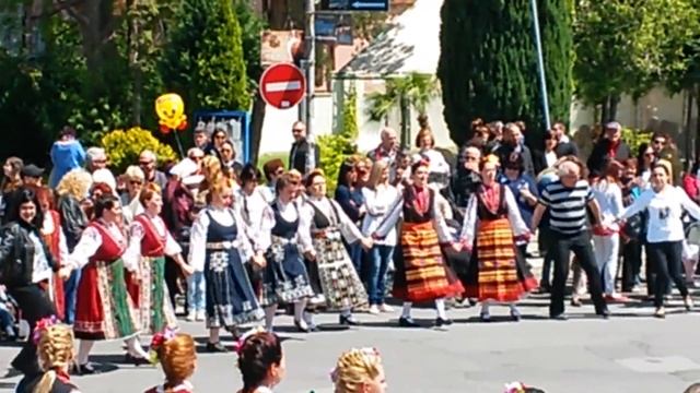 Общее хоро. Праздник в Болгарии. смотреть онлайн