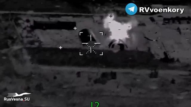 ВКС России уничтожила высокоточным ударом иностранных наемников. смотреть онлайн