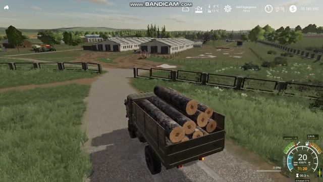 FS 2019 ЗАГОТАВЛИВАЕМ ДРОВА НА ЗИМУ смотреть онлайн