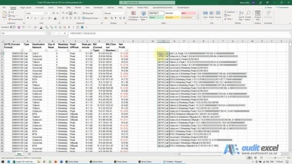 Excel CSV change delimiter and date format