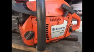 Бензопила Хускварна 350!Прикручивание поршневой iz Китаю...