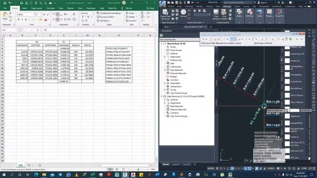 ሆርዞንታል አላይንመንት በCIVIL 3D በአማኛ Horizontal Alignment in civil 3D Amharic смотреть онлайн