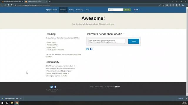 1. Cara Installai XAMPP - Persiapan Belajar PHP 8 смотреть онлайн