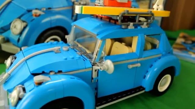 Lego VW Beetle 10252 смотреть онлайн