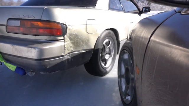 Самый медленный дрифт в мире. Дрифт на озере Ячихо с Team Orange смотреть онлайн